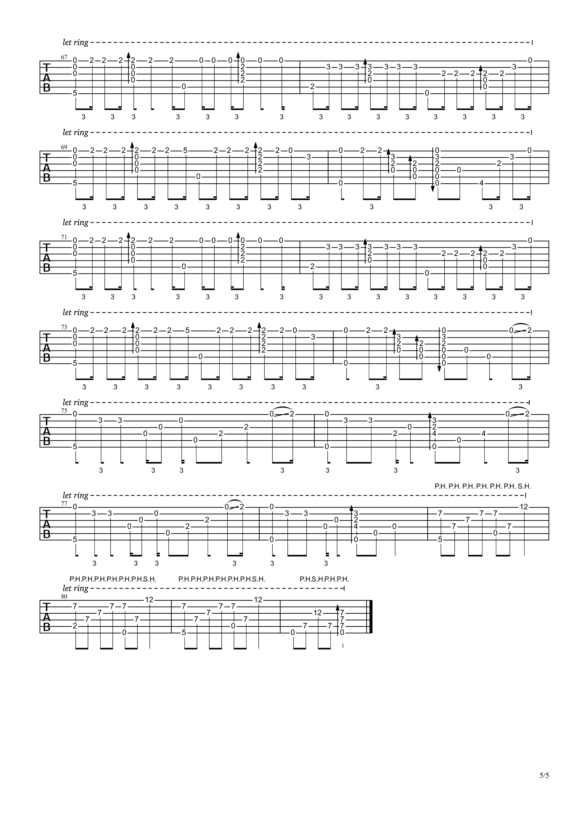 secret base吉他谱-5